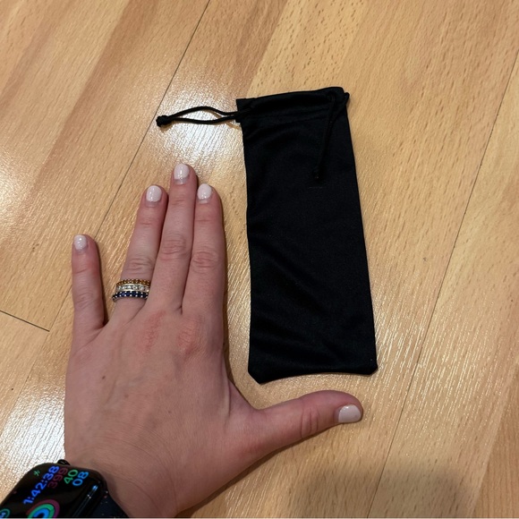 Black Drawstring Pouch - Picture 2 of 5